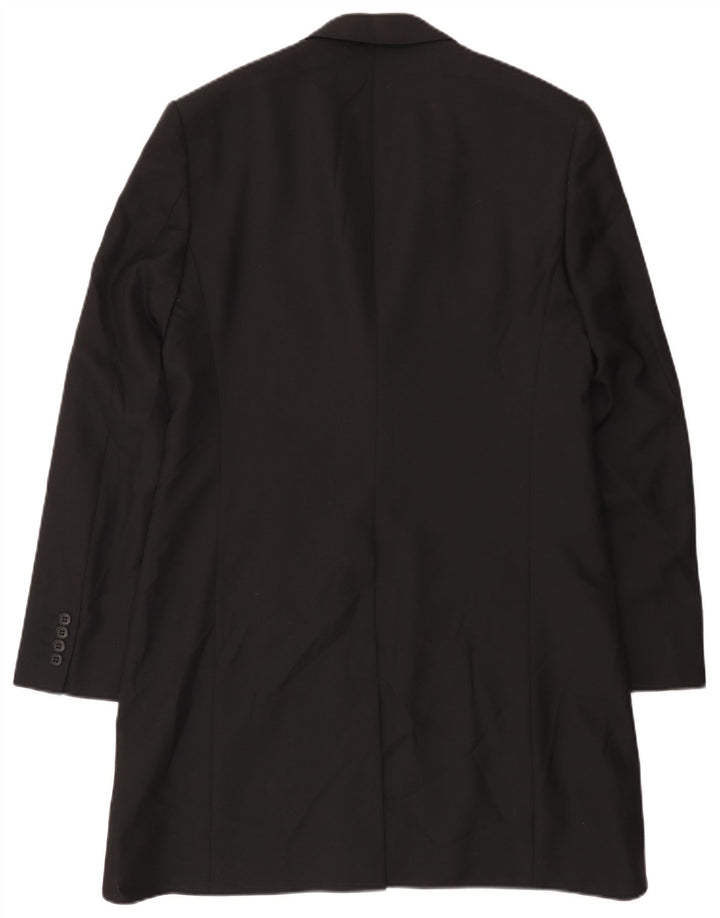Jaqueta Blazer Marks & Spencer Masculina Autograph 1 Botão Reino Unido 40 Médio Preto