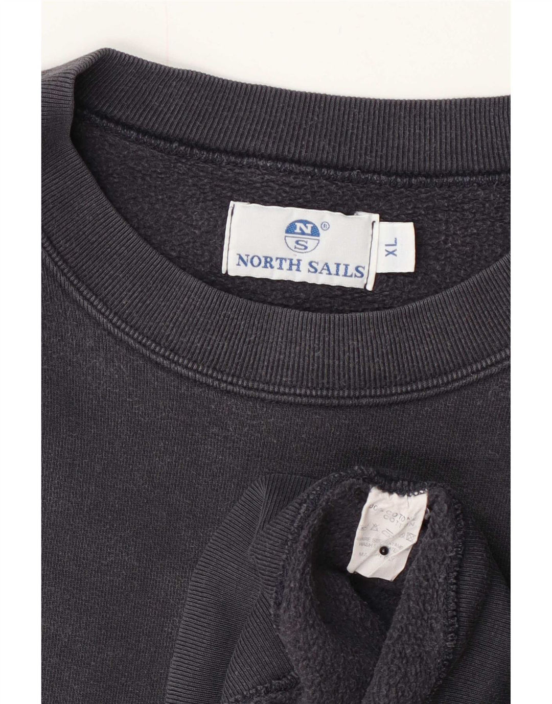Moletom masculino North Sails Jumper XL cinza algodão
