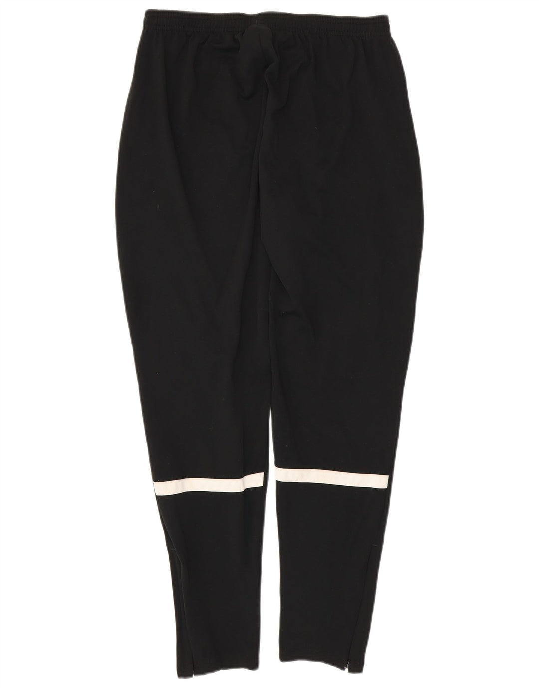 Calça de treino masculina NIKE Dri Fit médio preto colorblock poliéster