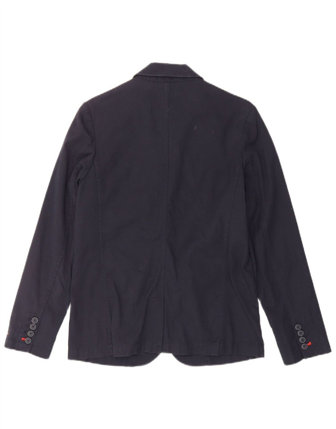 Tommy Hilfiger Jaqueta blazer masculina de 2 botões 13-14 anos azul marinho algodão