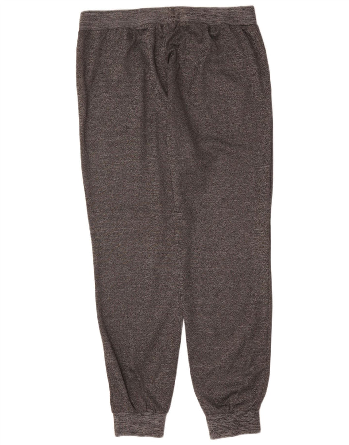 Calça de treino feminina Ellesse Joggers UK 16 grande poliéster cinza