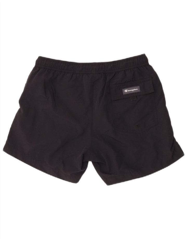 Traje de banho masculino Champion médio preto poliamida