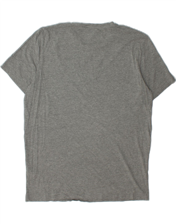 JACK & JONES Mens Regular Fit Graphic T-Shirt Top 2XL Grey Cotton Vintage Jack & Jones and Second-Hand Jack & Jones from Messina Hembry 