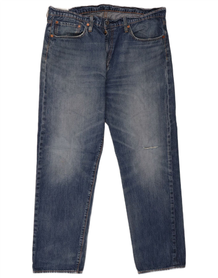 LEVI'S Jeans retos masculinos W38 L32 algodão azul