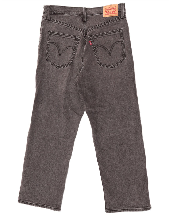 Calça jeans reta masculina Levi's W30 L27 algodão cinza