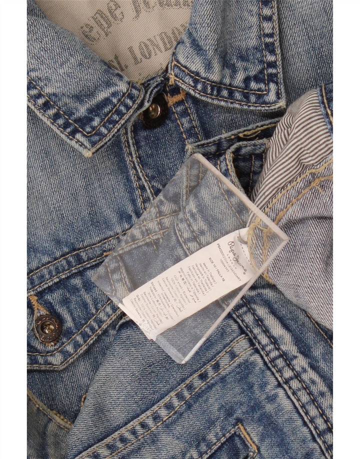 Jaqueta jeans masculina PEPE JEANS 9-10 anos algodão azul