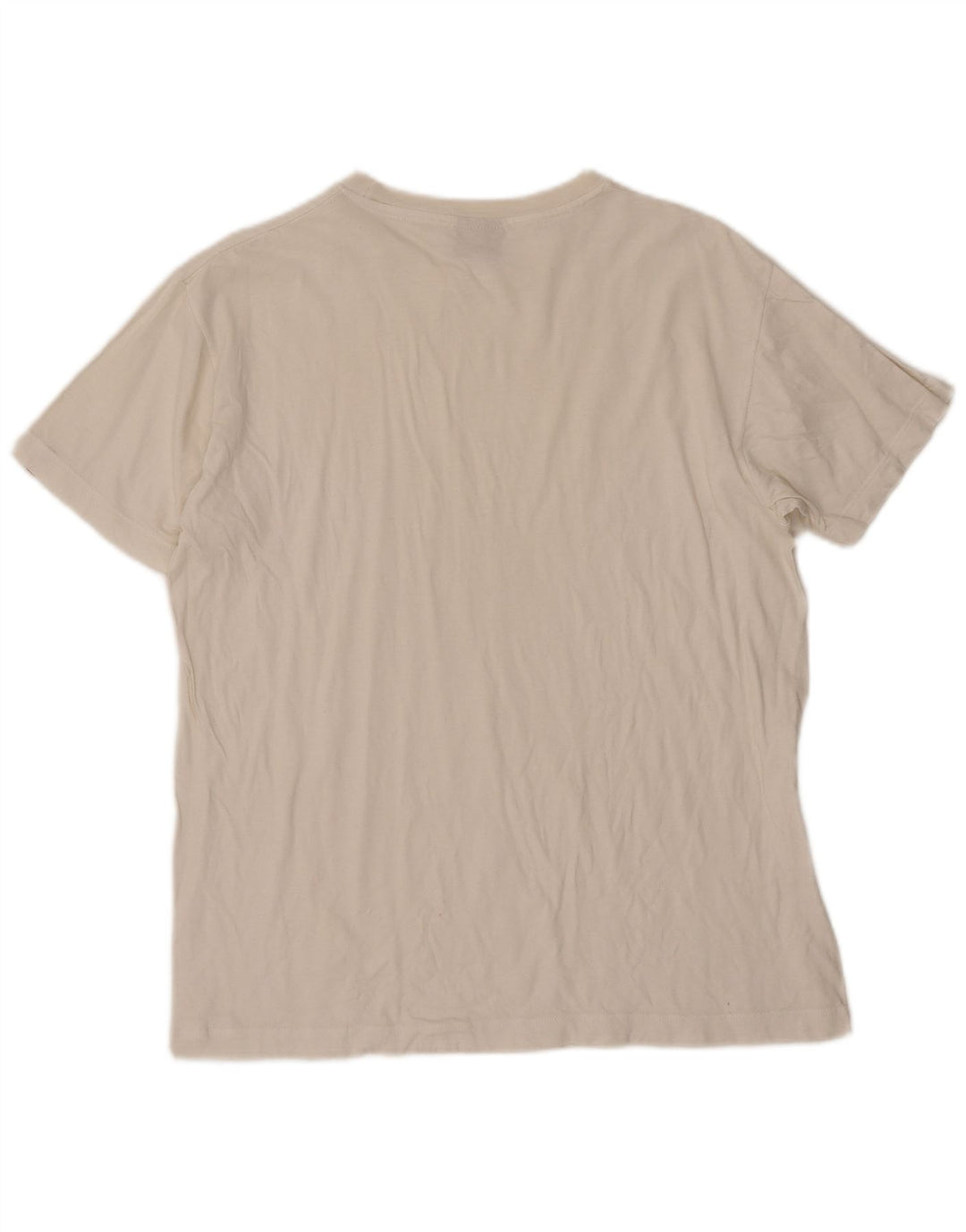 Camiseta masculina LEVI'S Top médio branco
