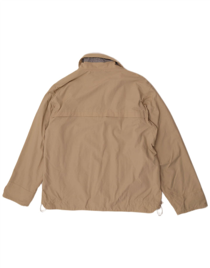 Jaqueta bomber masculina Murphy & Nye Reino Unido 40 grande nylon bege
