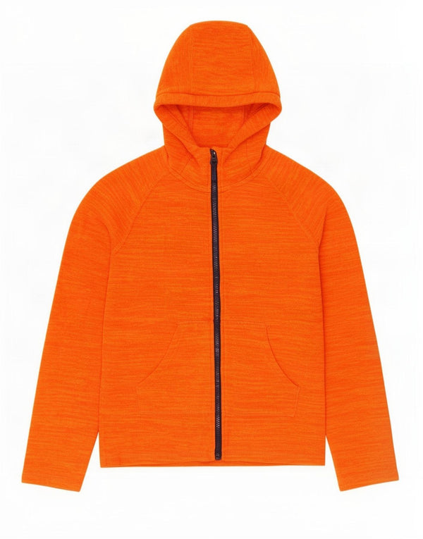 Jaqueta de lã com capuz para meninas Mountain Warehouse 12-13 anos laranja manchada