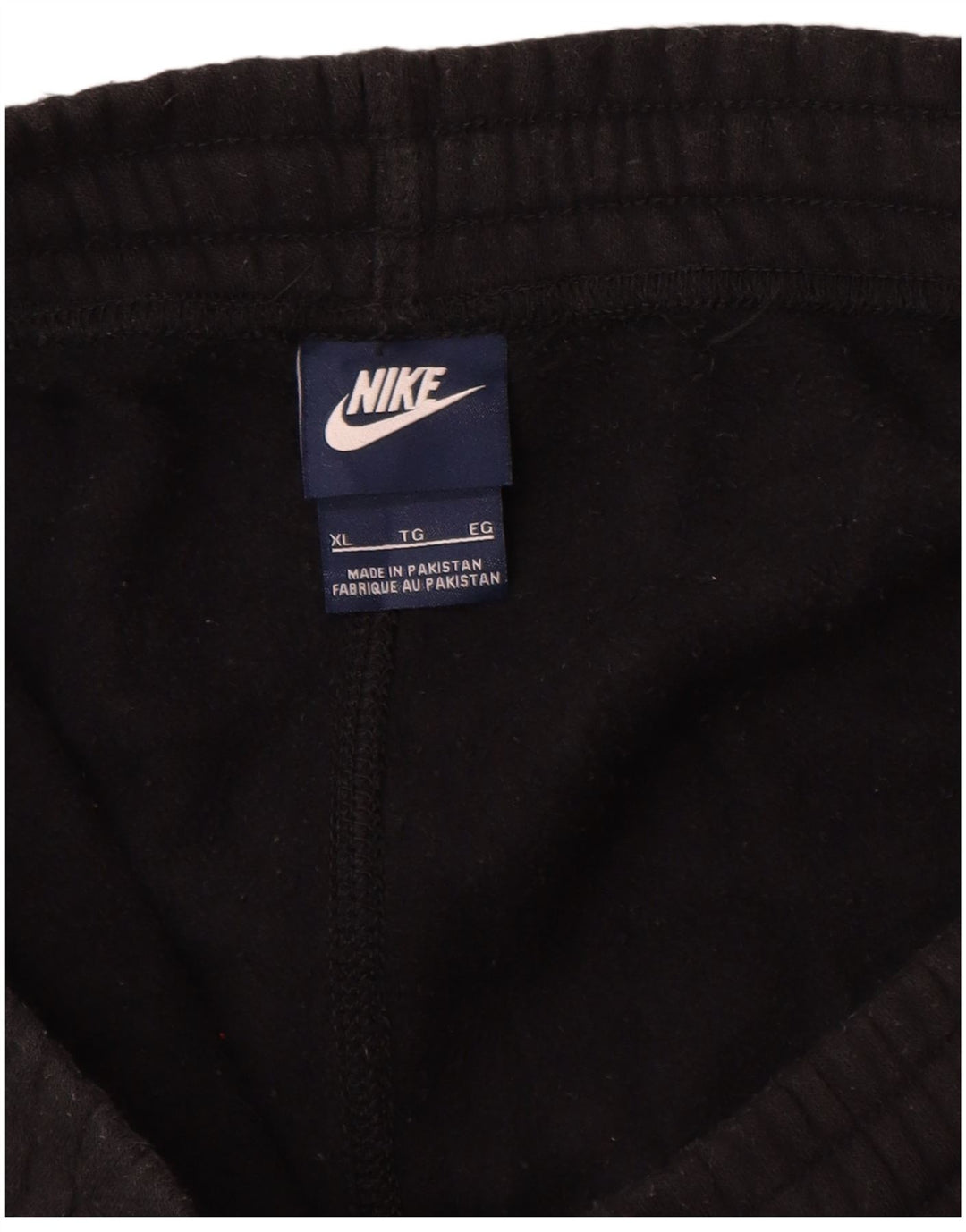 Calça de treino masculina Nike XL algodão preto