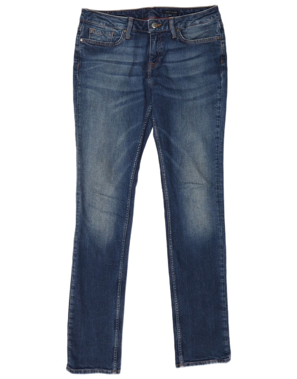 Tommy Hilfiger Womens Skinny Jeans W30 L34 Azul Algodão
