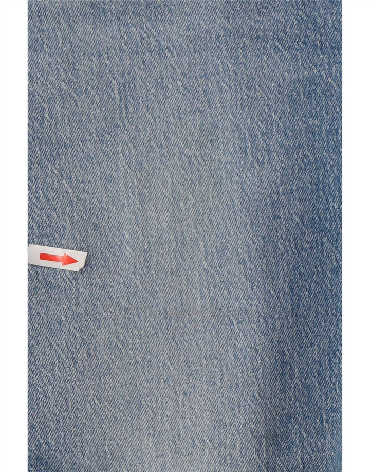Levi's Masculino 501 Straight Jeans W32 L30 Azul Algodão