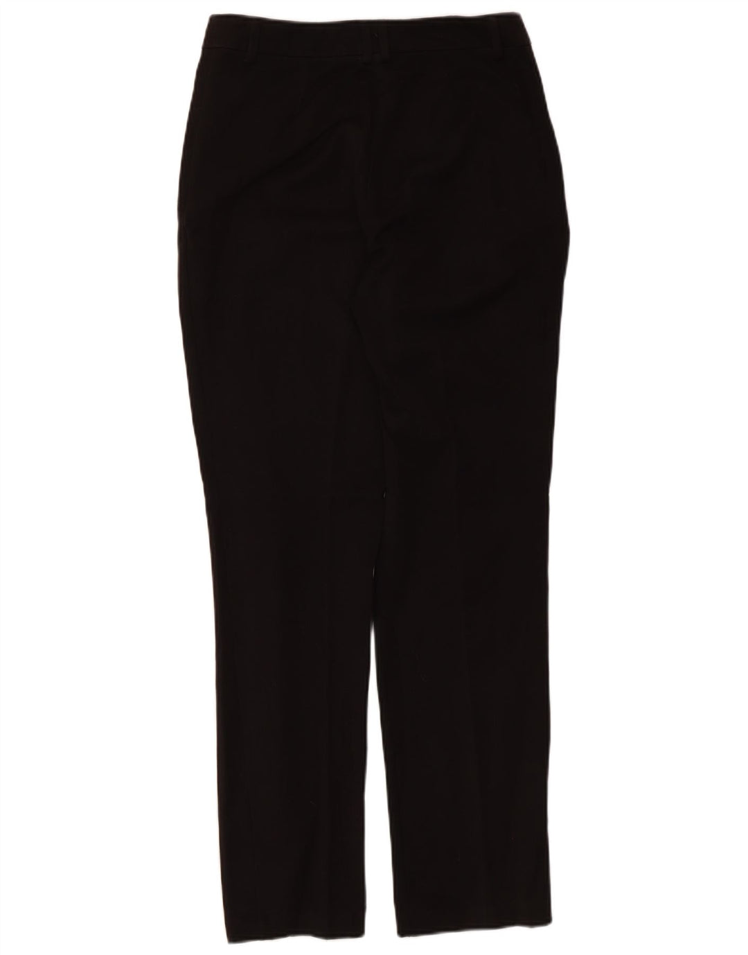 Calça Chino Regular Feminina Marks & Spencer UK 8 Pequena W28 L29 Preta