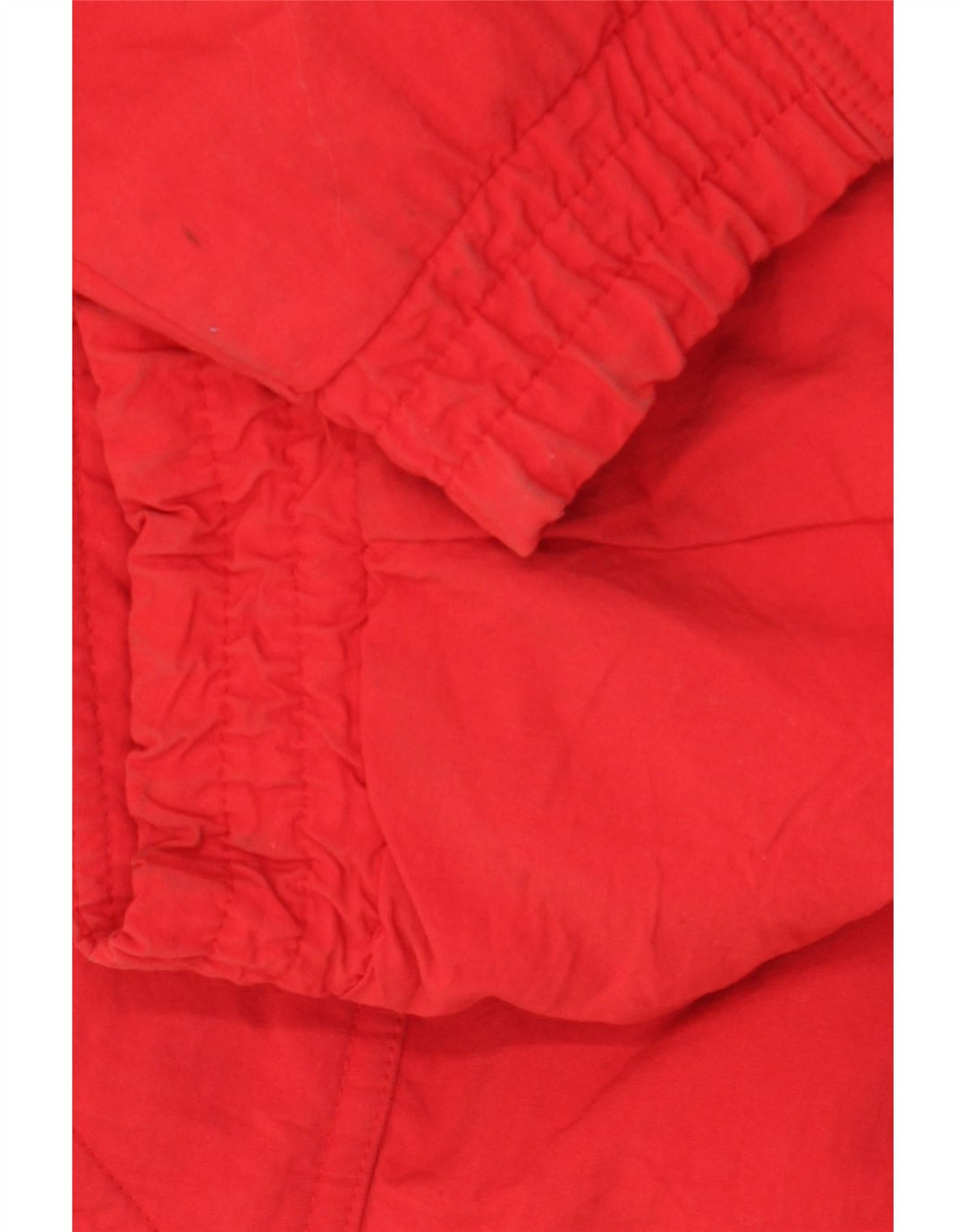Jaqueta acolchoada masculina Eddie Bauer UK 42 XL algodão vermelho