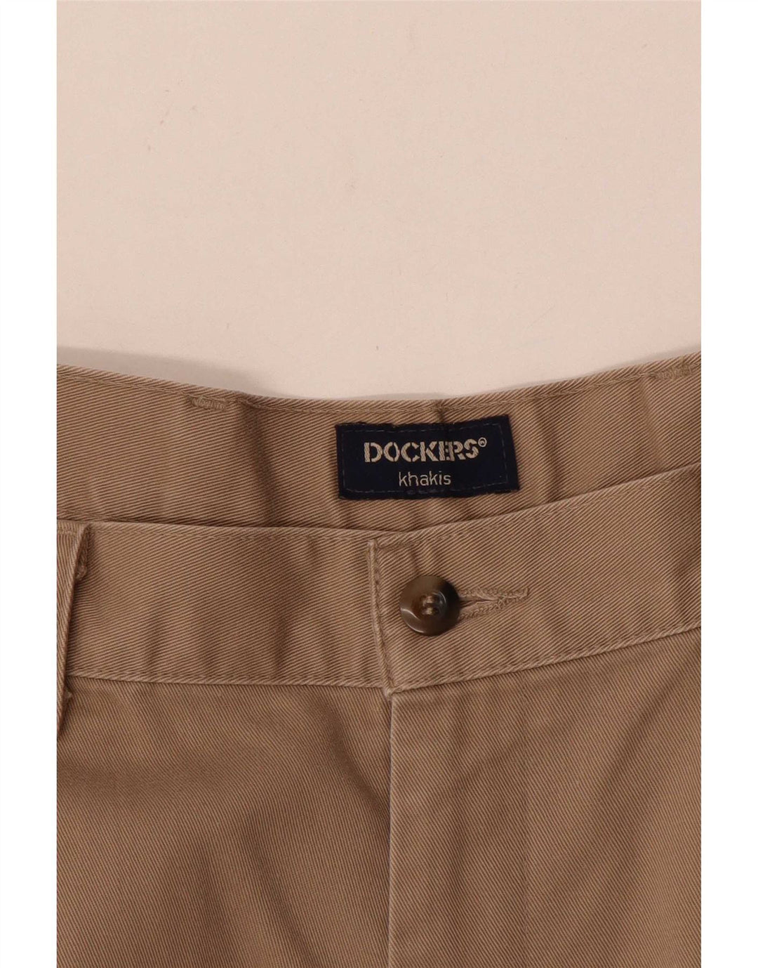 Calça Chino Masculina Dockers Khakis Pegged W34 L30 Bege