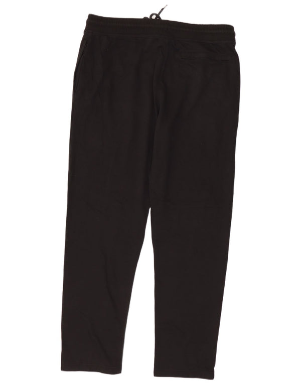 Calça de treino feminina Marks & Spencer Reino Unido 16 grande algodão preto