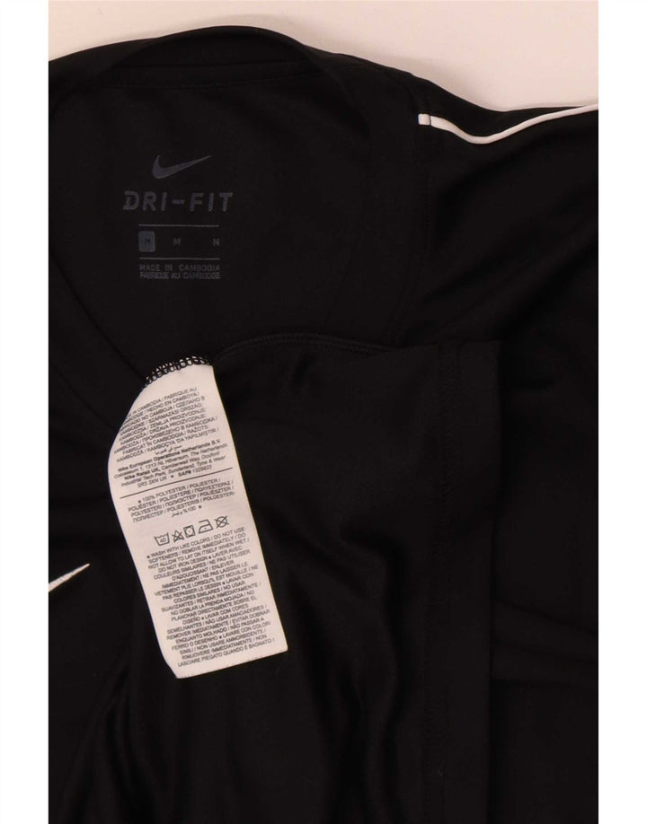 Camiseta Nike Masculina Dri Fit Top Médio Poliéster Preto