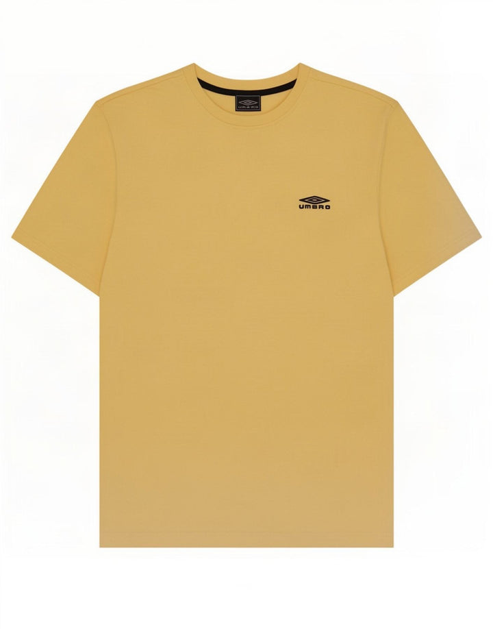 Umbro Camiseta Masculina Top Médio Poliéster Amarelo