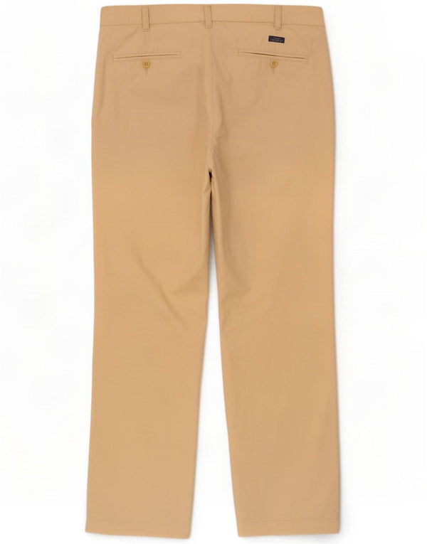 Calça Chino Masculino Blue Harbor Pegged da Marks & Spencer W34 L31 Bege