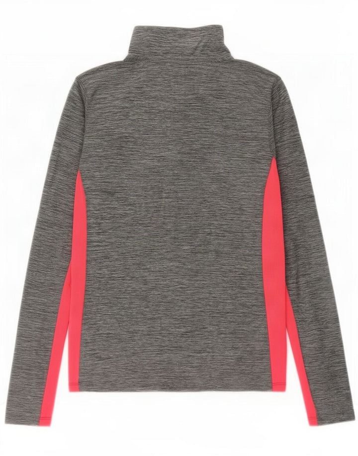 Pulôver New Balance Feminino Top UK 12 Medium Grey Colourblock