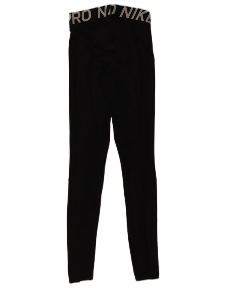 Leggings femininas Nike Dri Fit Graphic UK 4 XS preto poliéster