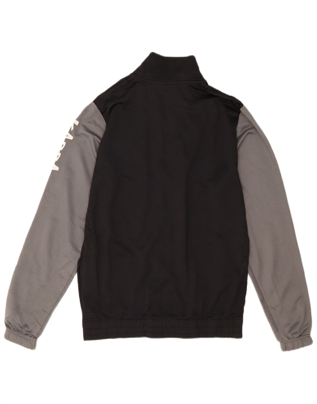 Jaqueta Kappa Boys Graphic Tracksuit 15-16 Anos Preto Colorblock