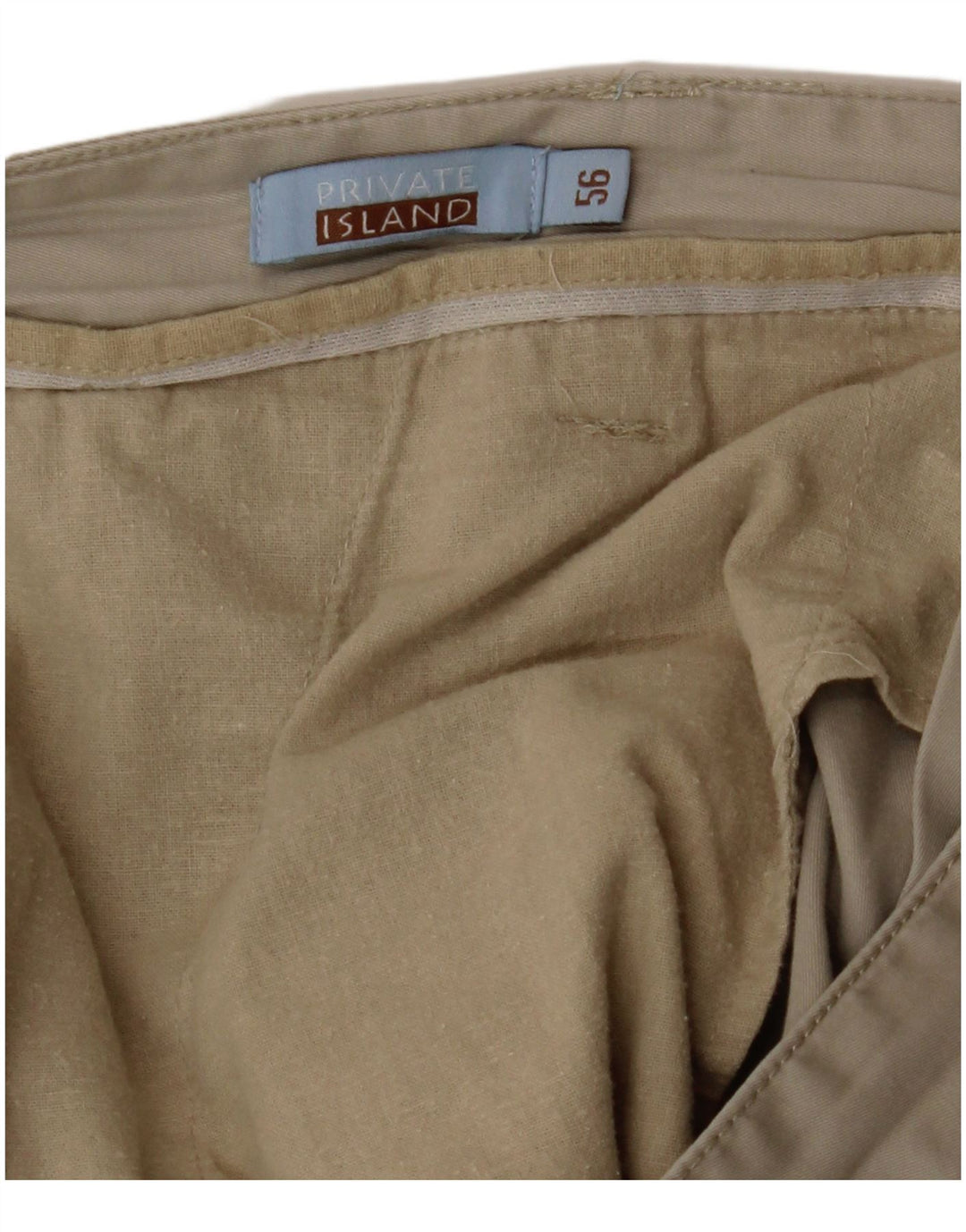 Shorts cargo masculino VINTAGE IT 56 3XL W40 bege