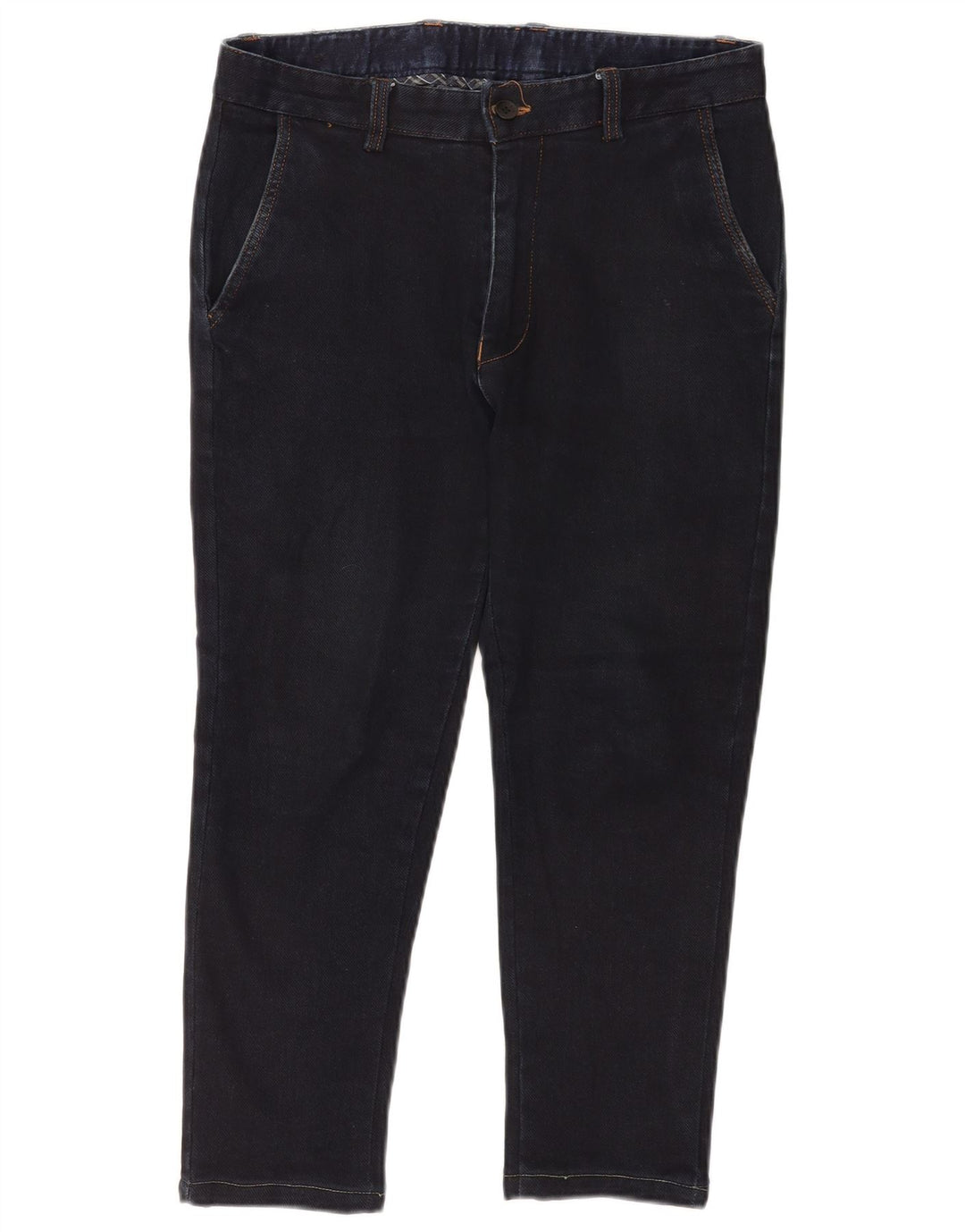 Tommy Hilfiger Masculino Capri Jeans W34 L22 Azul Marinho