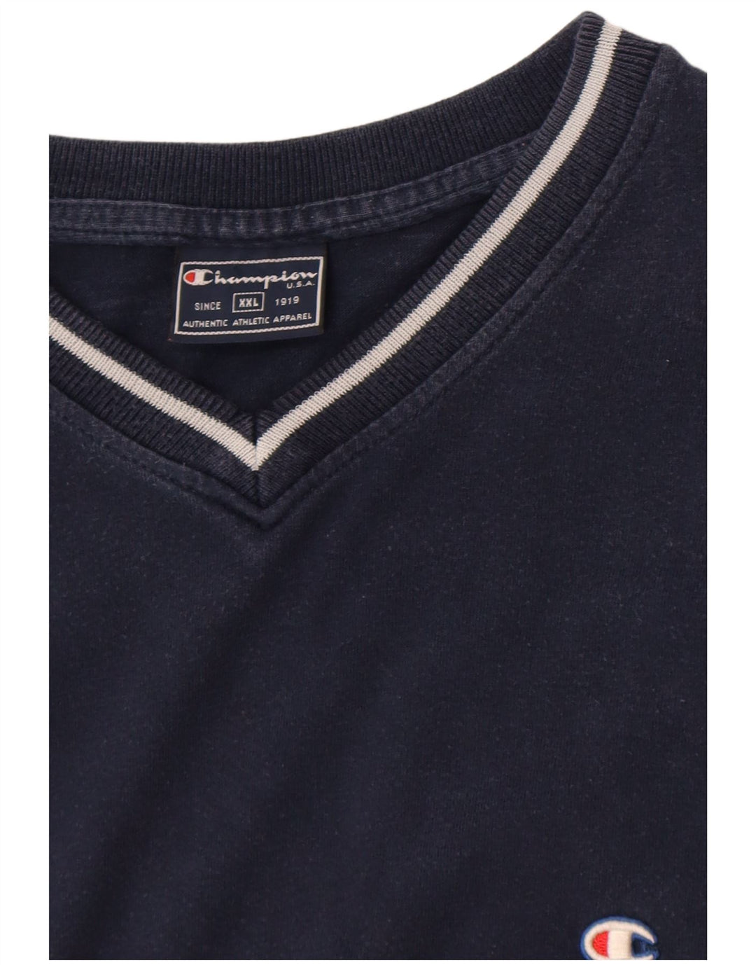 Camiseta masculina Champion Top 2XL Azul Marinho