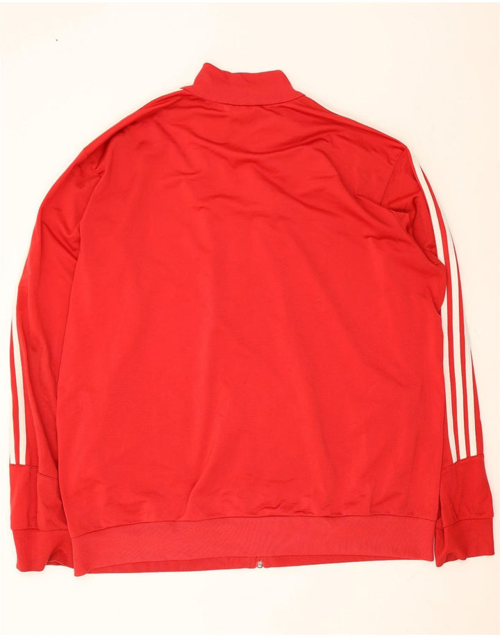 Adidas Mens Treino Top Jaqueta 2XL Poliéster Vermelho