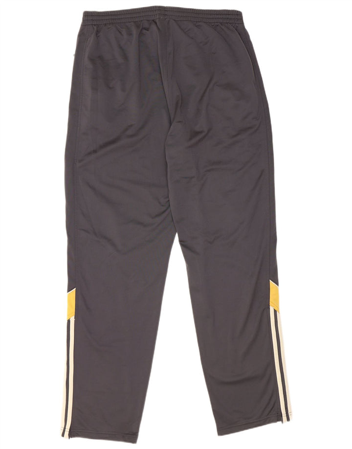Calças de treino femininas Adidas UK 46/48 XL cinza poliéster