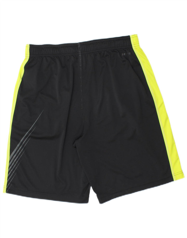 Shorts esportivos masculinos Nike pequenos poliéster colorblock preto