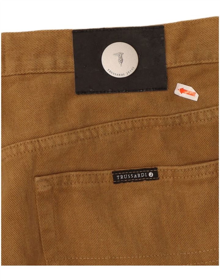 Jeans retos masculinos TRUSSARDI W34 L31 marrom
