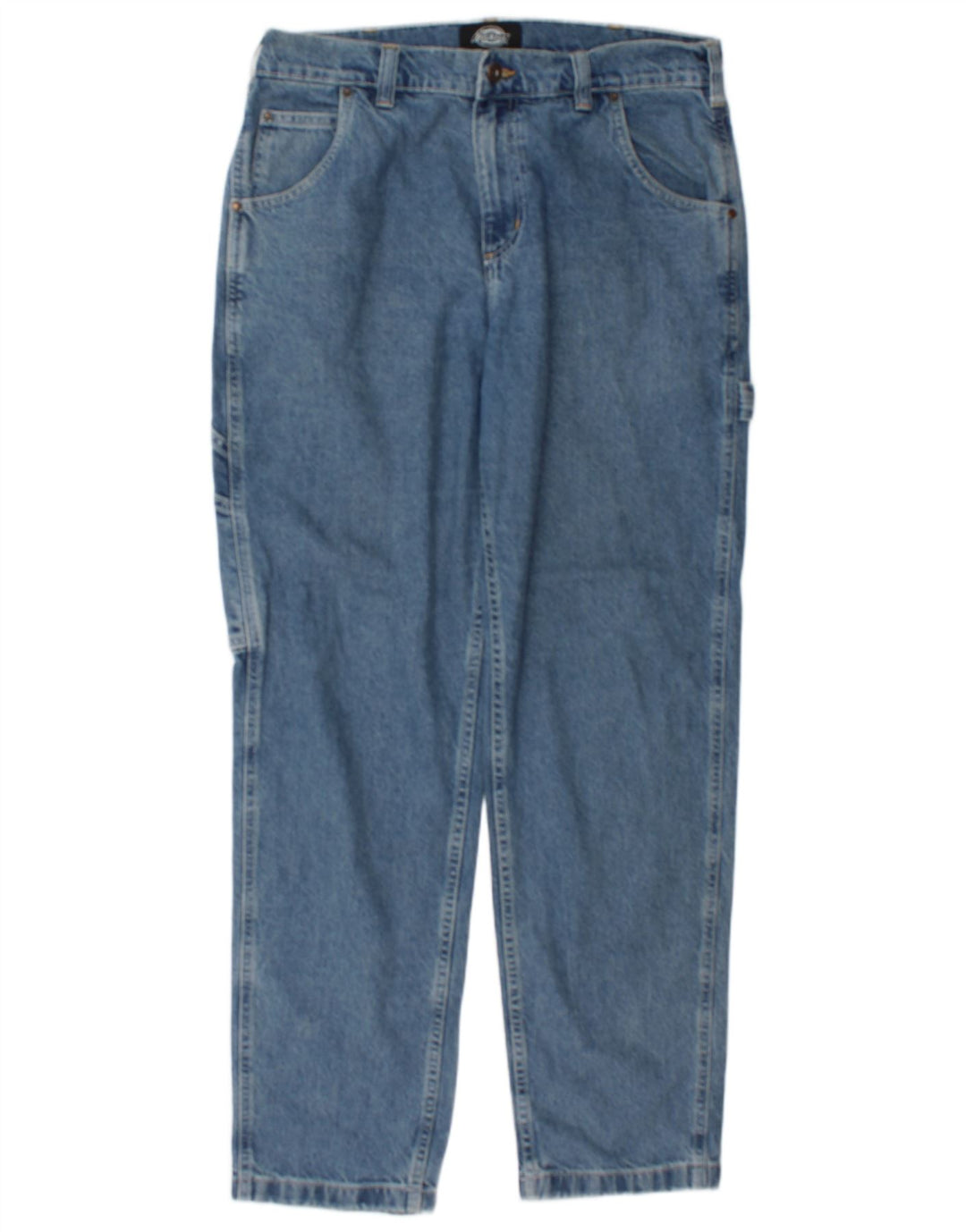 Jeans Masculino Dickies Cargo Taperizado W33 L32 Azul Algodão