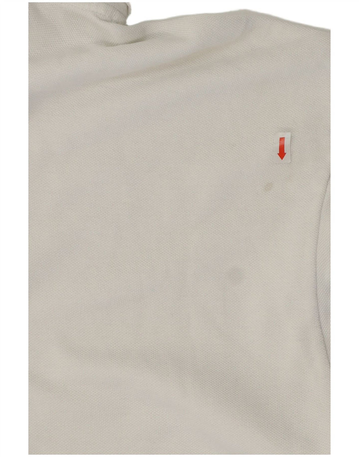Camisa polo masculina Nike médio algodão branco