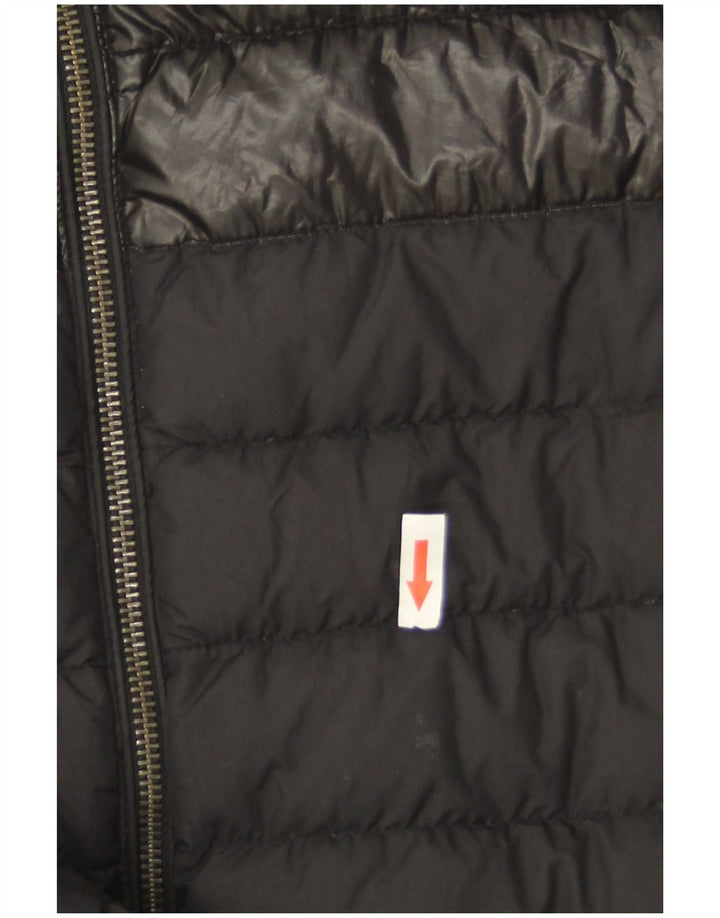 Jaqueta masculina acolchoada com capuz Ciesse Piumini UK 40 médio preto