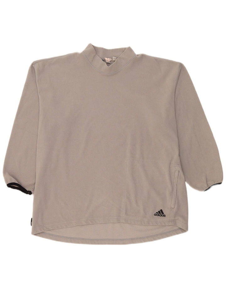 Adidas Masculino Climawarm Fleece Jumper XL Cinza Poliéster