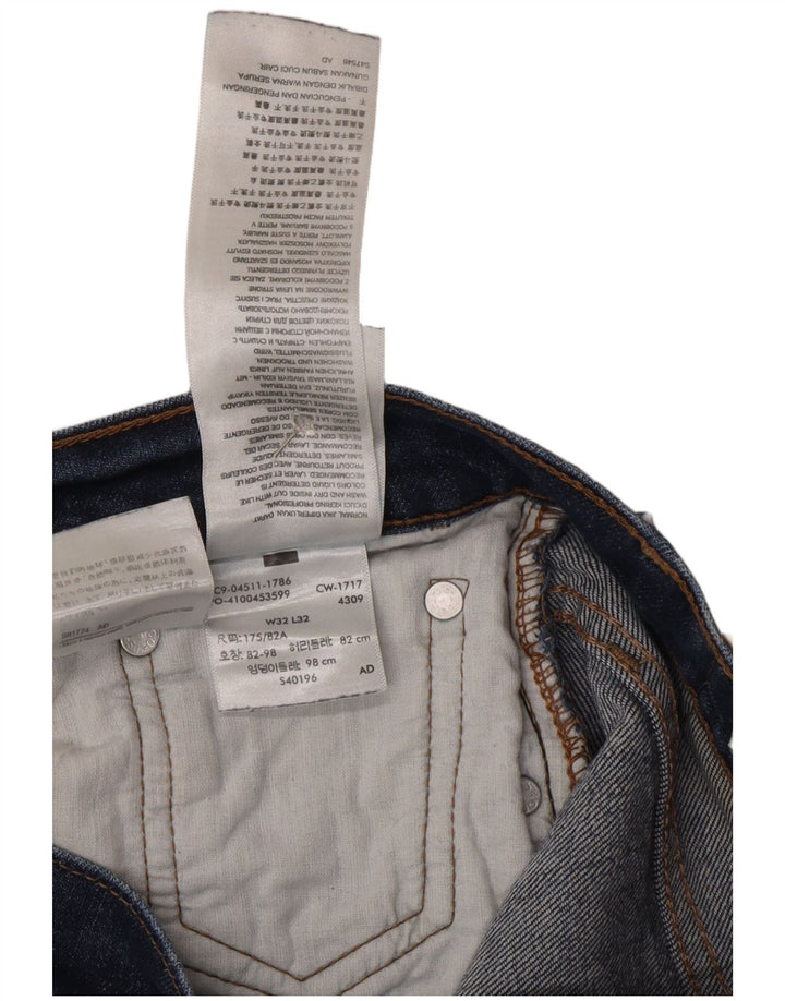 Calça jeans masculina Levi's 511 Tapered Slim W32 L32 azul algodão