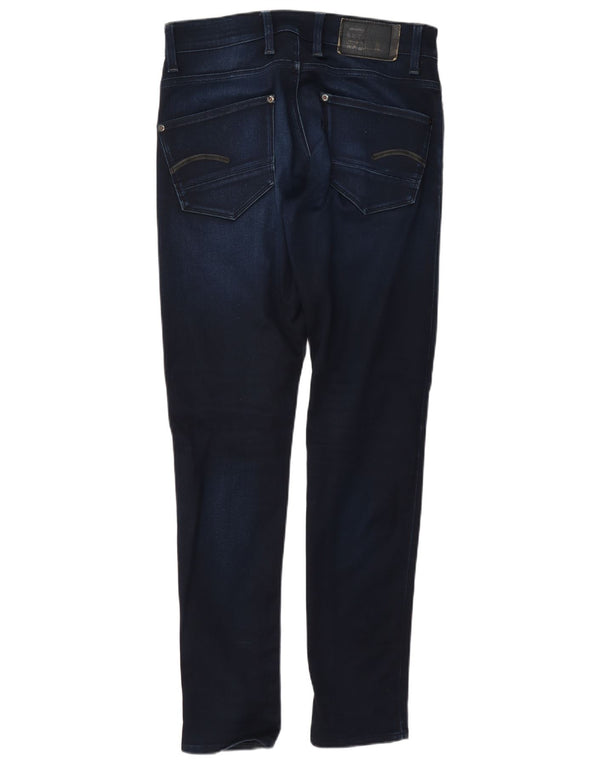 Calça jeans feminina Revend Super Slim G-Star W29 L32 algodão azul marinho