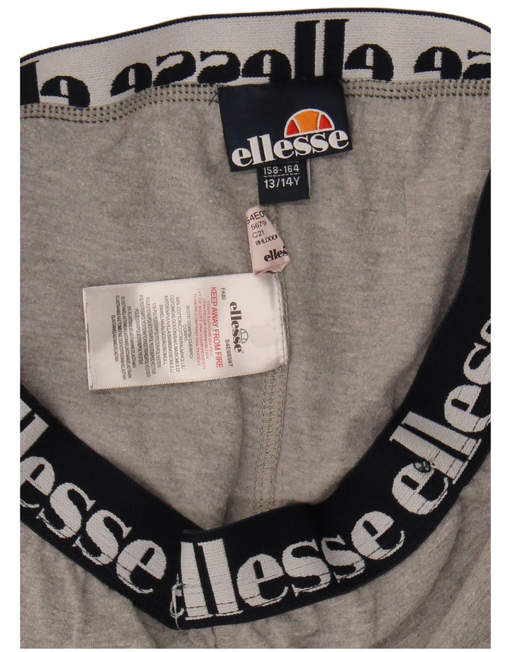 Leggings estampadas para meninas ELLESSE 13-14 anos algodão cinza