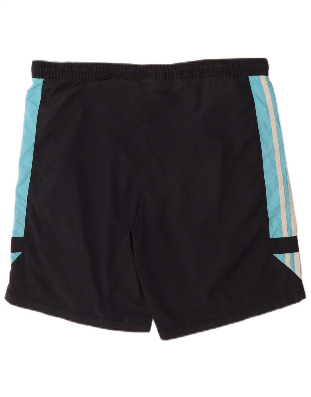 Adidas Mens Sport Shorts Médio Azul Marinho Colourblock Poliamida