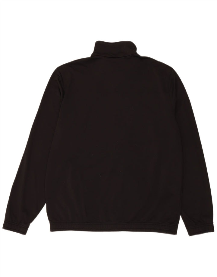 Puma Mens Treino Top Jaqueta Grande Poliéster Colorblock Preto