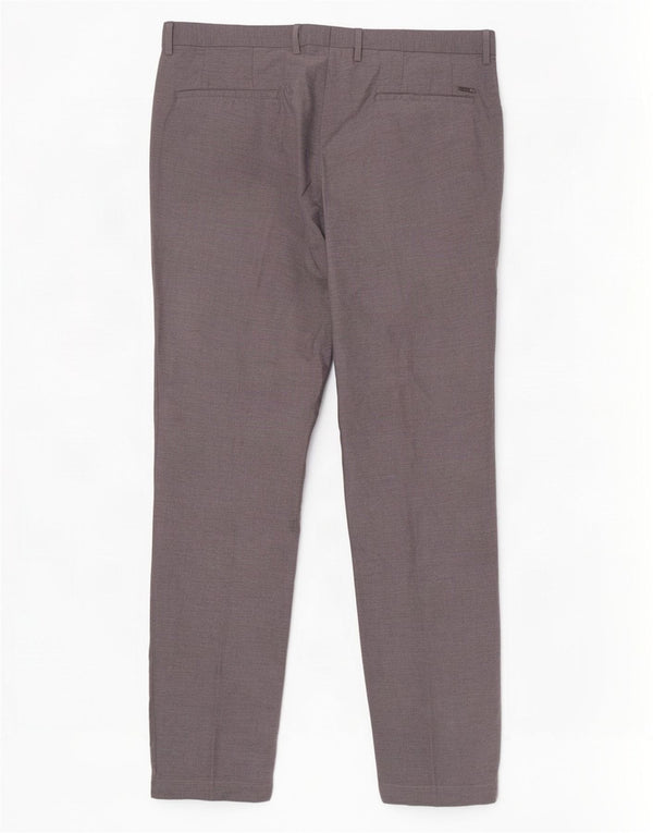 Calça Chino Masculina Hugo Boss W36 L30 Cinza