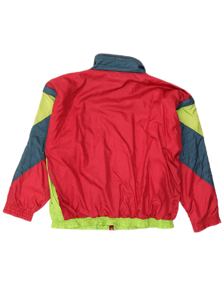 Jaqueta básica de agasalho masculino BASIC grande bloco colorido multicolorido