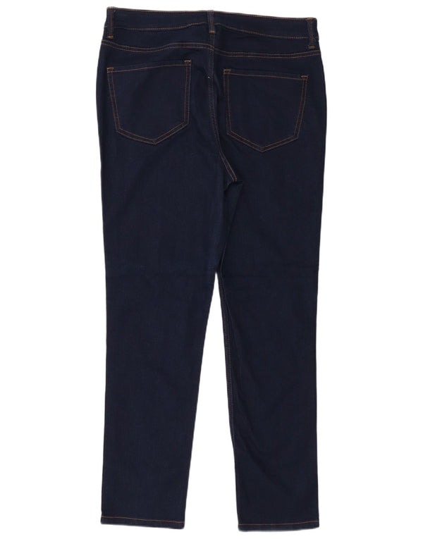 Marks & Spencer Feminino The Lily Slim Jeans Reino Unido 16 Grande W36 L28 Azul Marinho