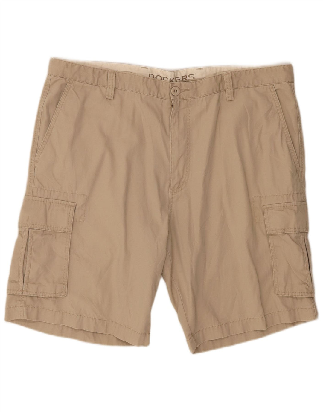 Shorts cargo masculino Dockers W42 2XL algodão bege