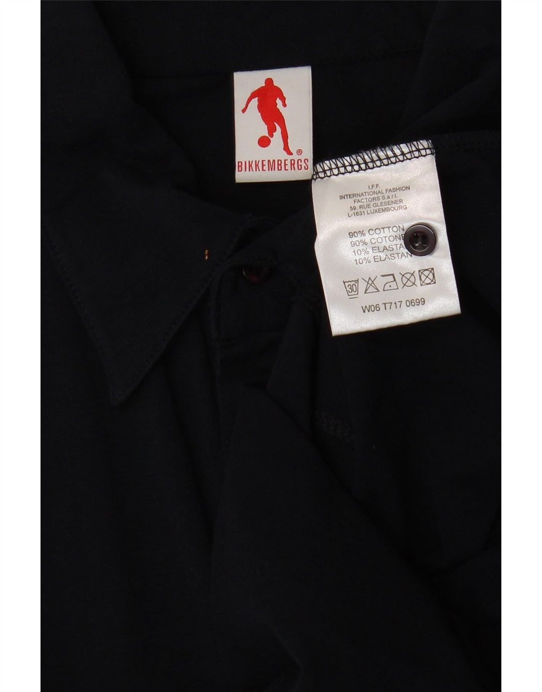 Pulôver feminino Bikkembergs Reino Unido 12 algodão azul marinho médio