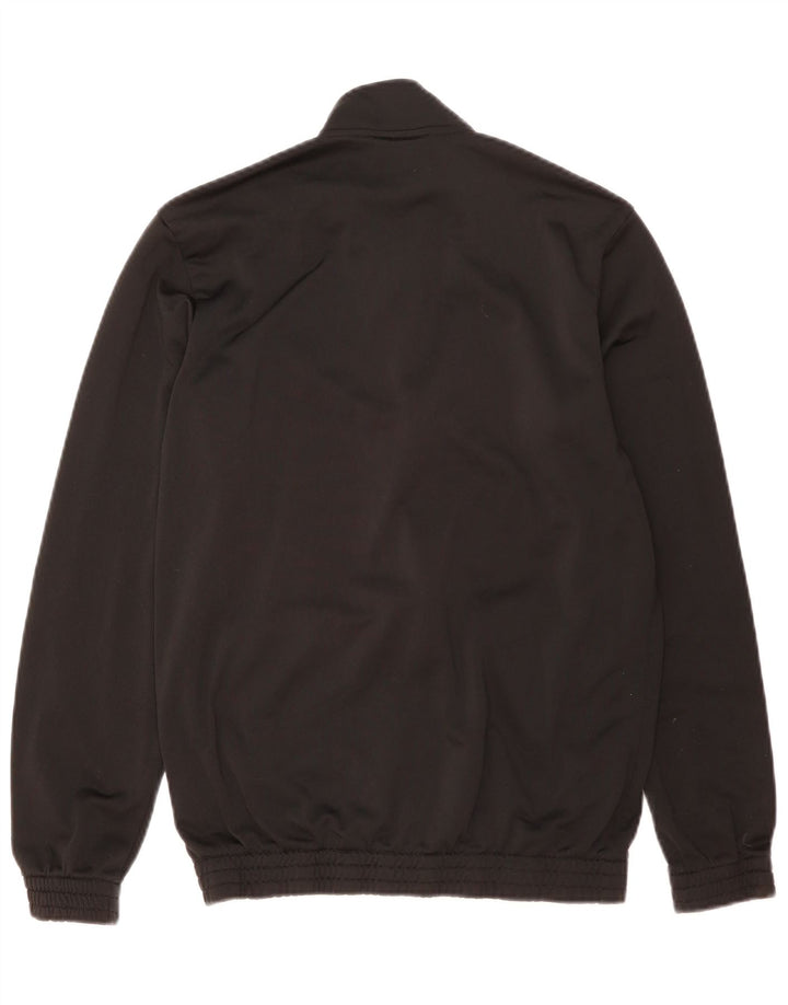 Adidas Mens Tracksuit Top Jacket UK 38/40 Médio Preto Poliéster