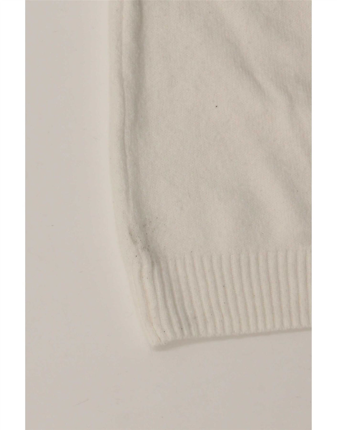 Suéter cardigã feminino Marks & Spencer Reino Unido 14 poliéster branco médio