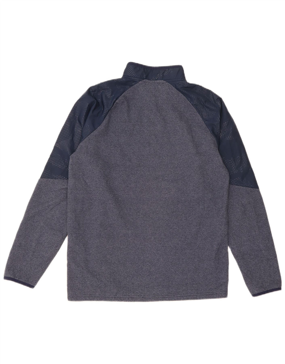 Under Armour Masculino Cold Gear Suéter pequeno azul marinho Colourblock